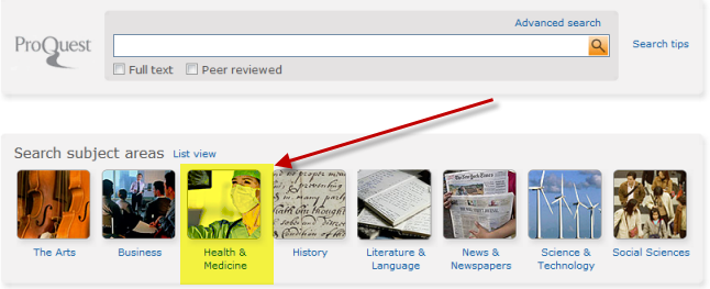 proquest pointing to subject in search subject areas box 2-14-12.png